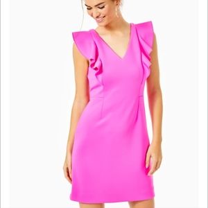🌴 NWT Lilly Pulitzer Sicily Shift Dress in  Mandevilla Pink